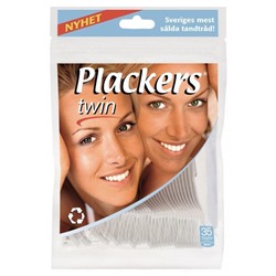 Флоссер Plackers Twin, 35 шт