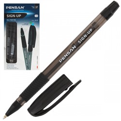 Ручка пишущий узел 1,0 мм, цвет чернил черный SIGN-UP Pensan 2410