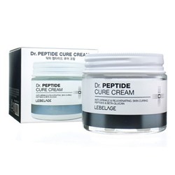 Lebelage Антивозрастной омолаживающий крем с пептидами / Dr. Peptide Cure Cream, 70 мл