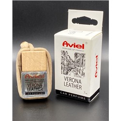 Ароматизатор бутылочка с деревянной крышкой Aviel "VERONA LEATHER" (7мл) 50гр