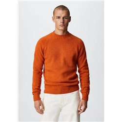 Jersey lana cuello redondo -  Hombre | MANGO OUTLET España