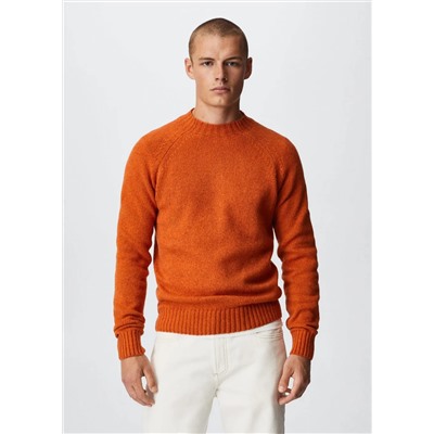 Jersey lana cuello redondo -  Hombre | MANGO OUTLET España