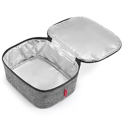 Термосумка Coolerbag M pocket twist silver