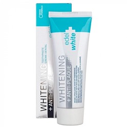 Зубная паста Edel White Anti-Plaque Whitening отбеливающая, 75 мл