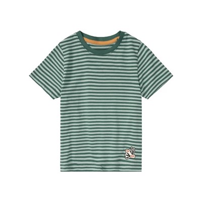 lupilu® Kleinkinder Jungen T-Shirts, 3 Stück, mit Rundhalsausschnitt