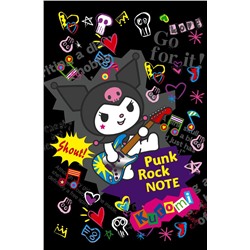 Kuromi. Punk Rock Note