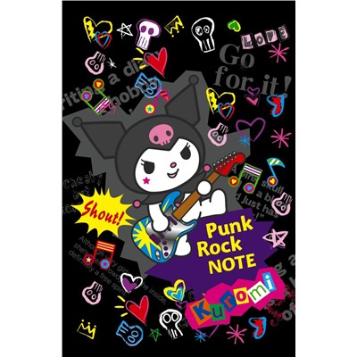 Kuromi. Punk Rock Note