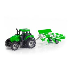 *Handers Игрушка "Трактор с плугом" (18,5 см, зеленый)