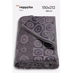 Махровая простыня 150Х212 Happy Fox Home