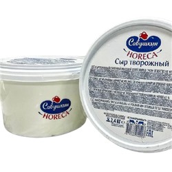 Сыр КремЧиз творожный КремНуво 70% ведро 2,2 кг/4шт