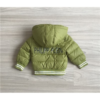 М. 1691-2 Куртка Philipp Plein зеленая (74)