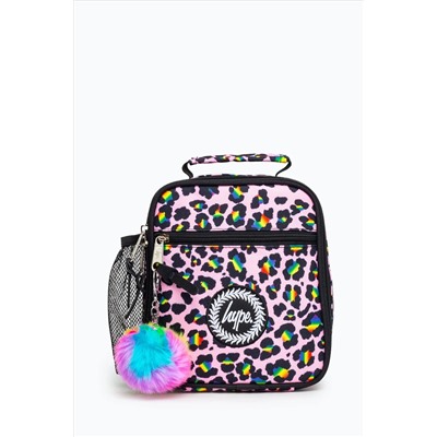 Hype. Rainbow Leopard Animal  Lunch Box