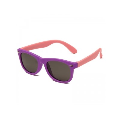 IQ10039 - Детские солнцезащитные очки ICONIQ Kids S8002 С20 сиреневый-розовый