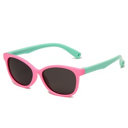 IQ10009 - Детские солнцезащитные очки ICONIQ Kids S5003 С6 розовый-мятный