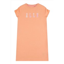 Elle Junior Girls Orange Jersey Dress