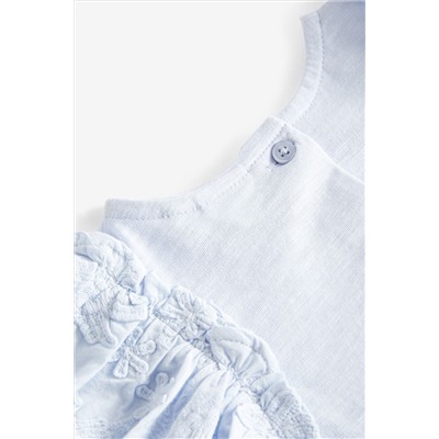 Short Sleeve Embroidered T-Shirt (3mths-7yrs)