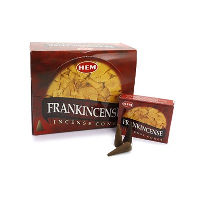 Благовония конусы HEM Frankincense ладан уп-12шт