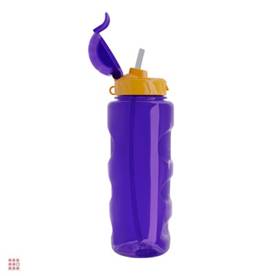 Бутылка для воды и др напит"LIFESTYLE",500 ml.anatomic, Спортивная бутылка, Бутылка для воды с автоматической кнопкой. 500 мл "LIFESTYLE".anatomic