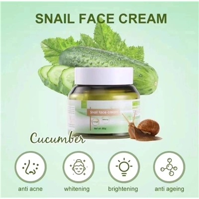 Крем для лица Xin Son Snail Facial Cream 80g (106)