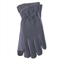 Женские перчатки утепленные, цвет серый