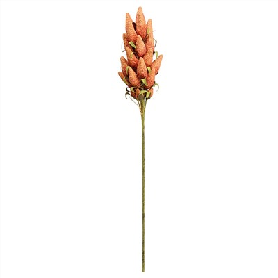 Цветок из фоамирана "Шишка осенняя"