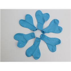 Воздушные шары для праздника №10 уп 100 шт голубые