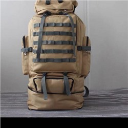 Тактический рюкзак на 70-100 литров, арт МЛ8, цвет: коричневый