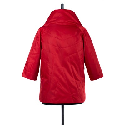04-1740 Куртка демисезонная (Синтепон 50) Плащевка красный
