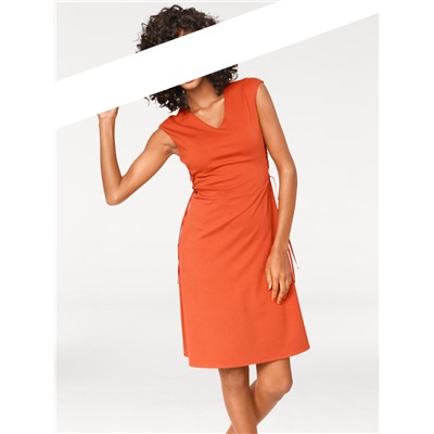 Платье, оранжевое