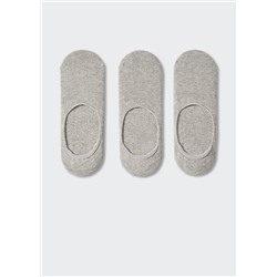 Pack calcetines invisibles -  Hombre | MANGO OUTLET España