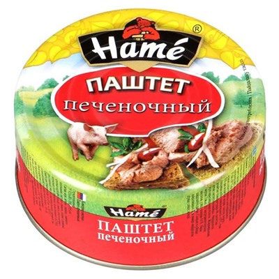 "Hame" Паштет Печеночный 117 гр.
