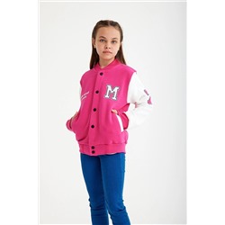 Детская куртка-бомбер унисекс M с вышивкой mnakıs01