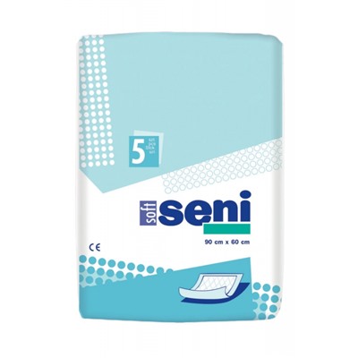 Гигиенические пеленки из распушенной целлюлозы Seni Soft 90*60 5 шт.