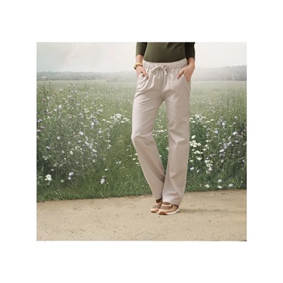 esmara® Damen Hose, mit natürlichen Hanffasern und Bio-Baumwolle