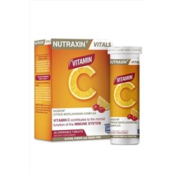 Nutraxin Vitamin C 28 Çigneme Tableti 8680512602682