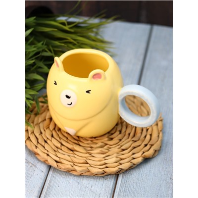 Кружка «Honey bear», yellow (560 ml)