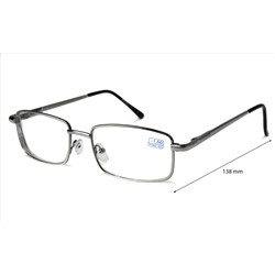 Готовые очки Mien 1201 c2 (стекло) фотохромные,цвет:серый
