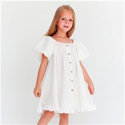 Платье детское KAFTAN "Cute", р. 38 (146-152), белый