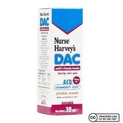 Мультивитаминные капли Nurse Harvey's DAC 30 мл