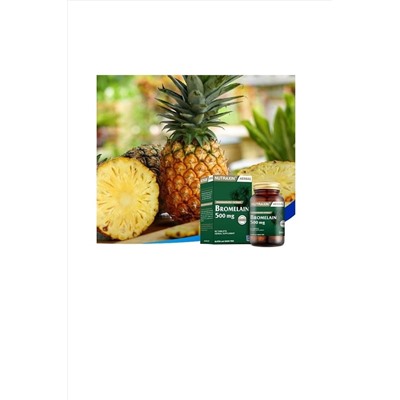 Nutraxin Bromelain Ananas Tableti 60 Kapsül kzm1332