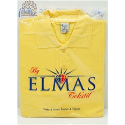 Поло (рубашка) с Коротким рукавом Lacost 100% Cotton  ELMAS