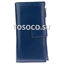 k-1016-9 blue кошелек женский экокожа 9х19х2
