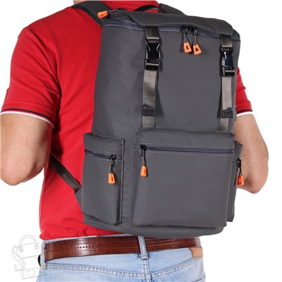 Рюкзак текстильный 1862S gray S-Style