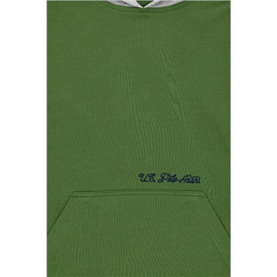 Зеленый свитшот для мальчика Неожиданная скидка в корзине