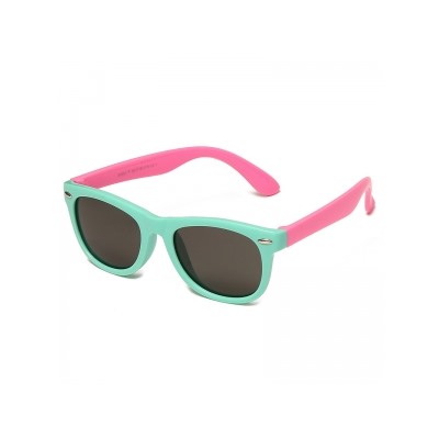 IQ10035 - Детские солнцезащитные очки ICONIQ Kids S8002 С1 мятный-розовый