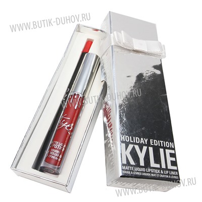 Ky*lie Holiday Edition Жидкая помада + карандаш для губ Vixen