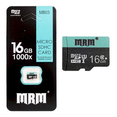 Micro SDHC карта памяти 16ГБ MB03 Class 10