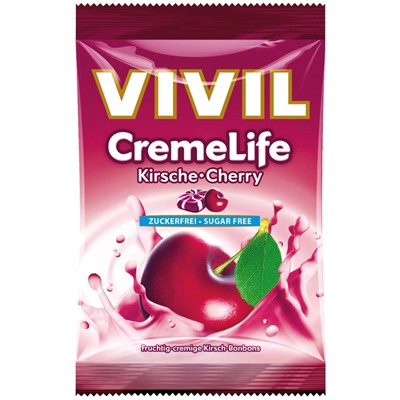 Vivil CremeLife Kirsche zuckerfrei 110g