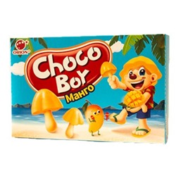 Печенье детское Choco Boy mango (Чоко Бой манго), Орион, 90 г.