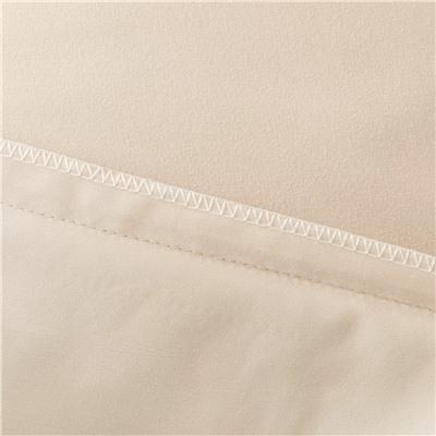 Комплект постельного белья Однотонный Сатин Вышивка CH034